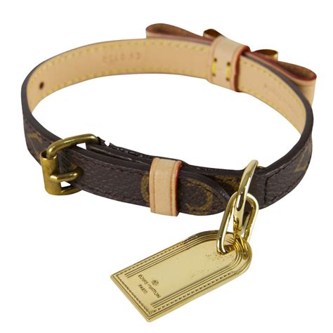 replica lv dog collar|louis vuitton collar and leash.